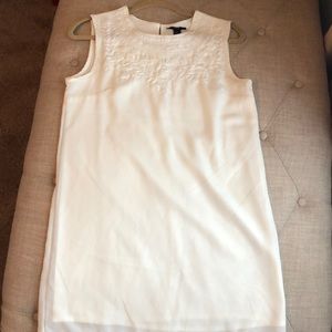 Forever 21 ivory short dress